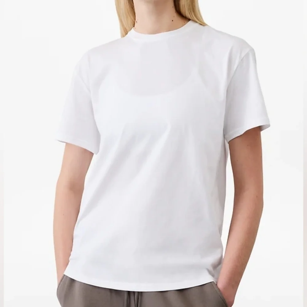 Athleta True Cotton Tee - Picture 1 of 5